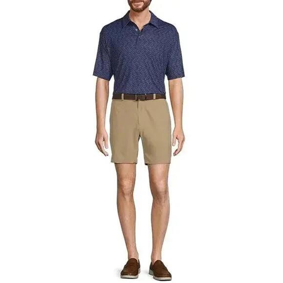 Roundtree & Yorke Flat Front 8" Inseam Shorts - NWT (New) - Picture 3 of 3